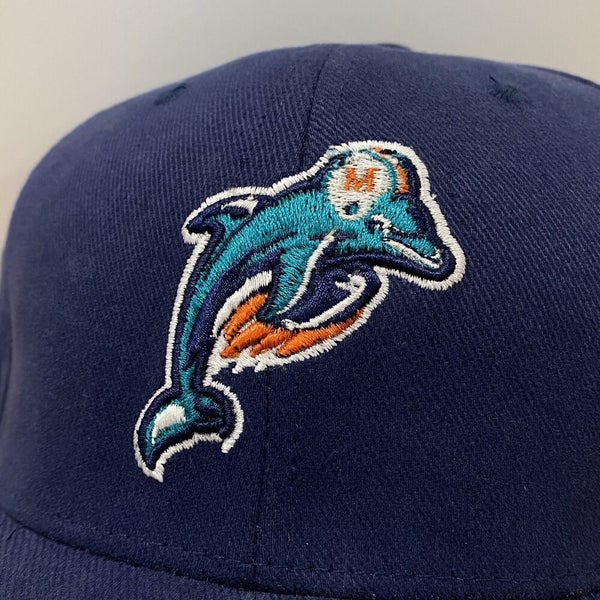 Miami Dolphins Hat Baseball Cap Fitted NFL Football Nike Swoosh Men Vintage