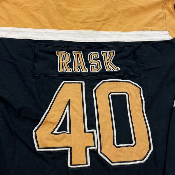 Tuukka Rask Boston Bruins Sweatshirt Boys Large Black NHL Hockey Youth Kids  40