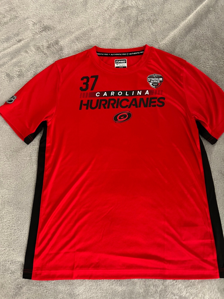 Andrei Svechnikov Carolina Hurricanes Fanatics Authentic Pro Shirt Large Team Player Issue