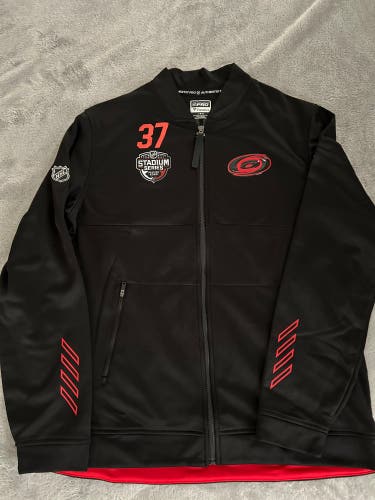 Andrei Svechnikov Carolina Hurricanes Fanatics Authentic Pro Full Zip Large Team Player Issue