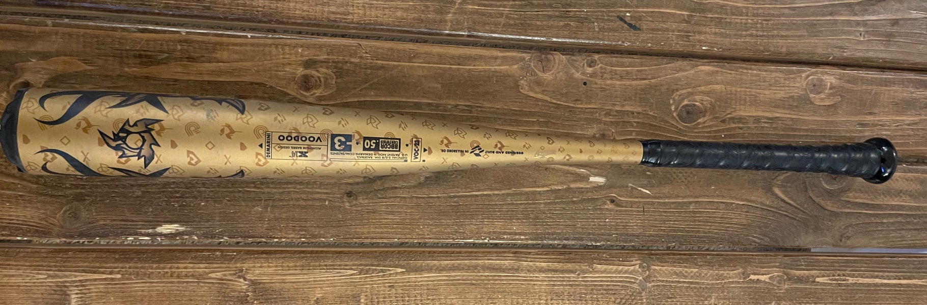 Used BBCOR Certified 2023 DeMarini Alloy Voodoo One Bat (-3) 27 oz 30"