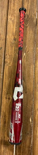 Used BBCOR Certified 2022 DeMarini Alloy Voodoo One Bat (-3) 27 oz 30"