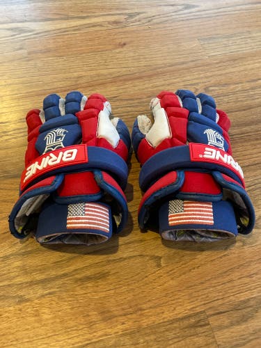 One Of A Kind USA Brine King II Lacrosse Gloves