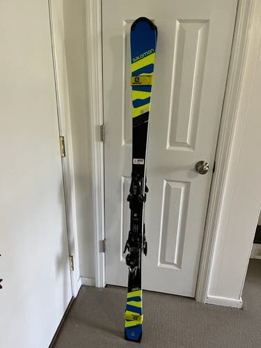 Used Salomon Xrace Lab SL, 165cm w/ X12 race bindings, $395 or best offer