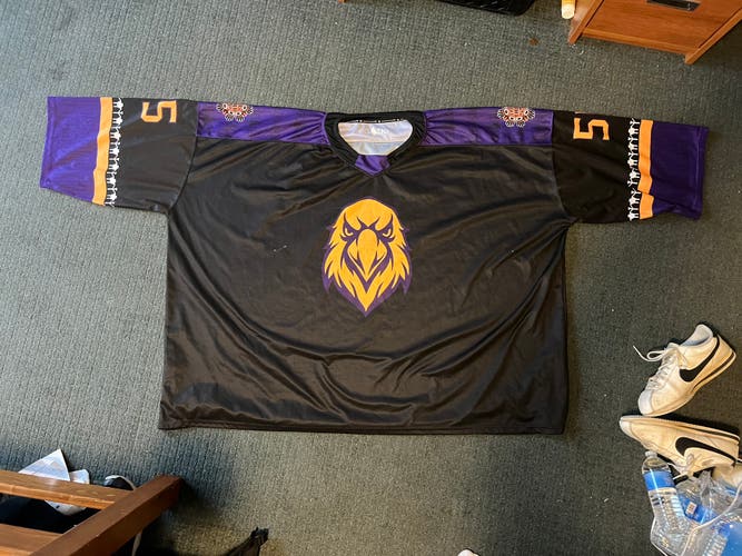 Team Haudenosaunee goalie jersey