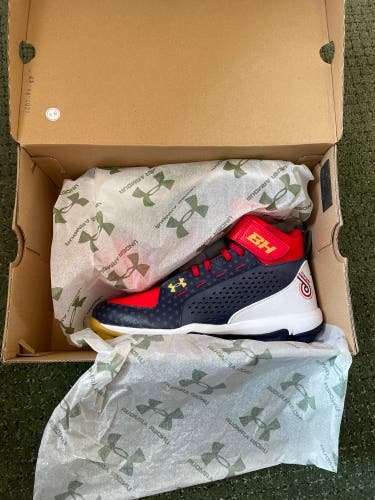 Under Armour Harper 6 Mid RM Jr. LE Baseball Cleats