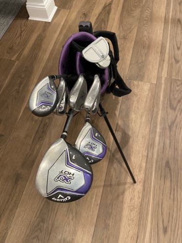 Junior Used Callaway Right Handed XJ Clubs (Full Set) Junior 7 Pieces