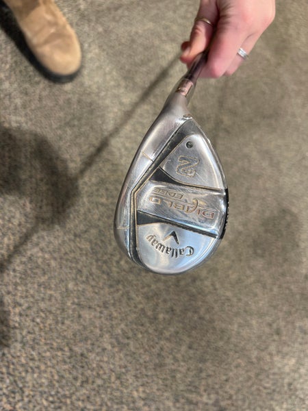 Used Men's Callaway Diablo Edge Right Hybrid Stiff 2H
