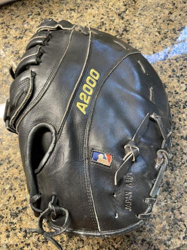 Used Left Hand Throw Wilson First Base A2000 Baseball Glove 12"