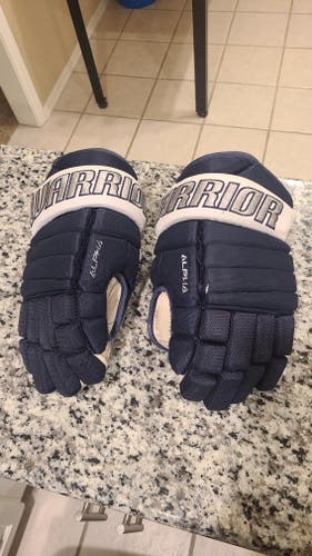 Used Warrior Alpha Gloves 14"
