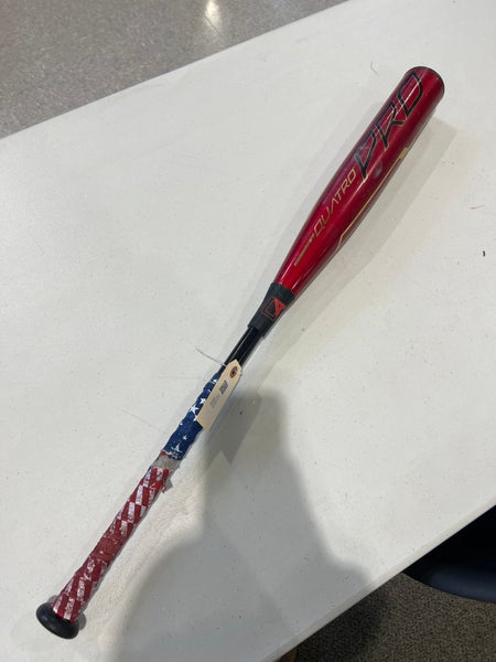 Used BBCOR Certified Rawlings Quatro Pro Composite Bat -3 30OZ 33"