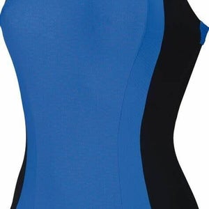 Arena W Agate Embrace Back One Piece Black - Bright Blue Size 36