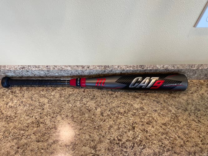 Used USSSA Certified 2022 Marucci Composite Cat 9 Bat (-10) 19 oz 29"