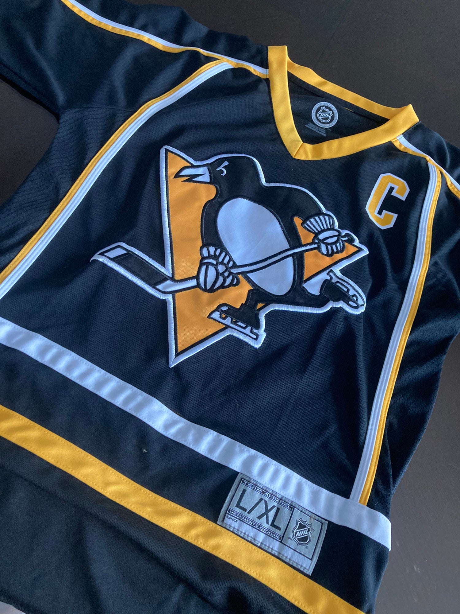 Crosby Pittsburg Penguins Game replica jersey