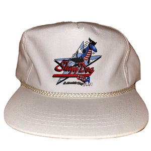 Rockin’ Ray & The Amazing Skyy Dogs Canine Entertainer Snapback Hat Vintage RARE
