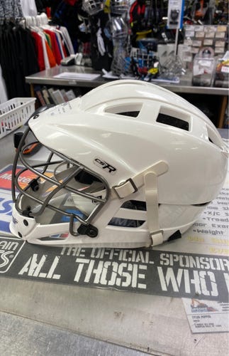 Cascade CS-R youth Used White Helmet lacrosse LAX