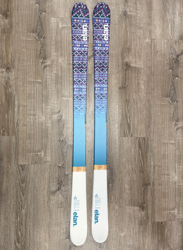 New Unisex Elan 155 cm All Mountain twist Skis Without Bindings