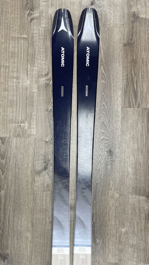 New Women's Atomic 158 cm All Mountain Backland 85 Skis Without Bindings