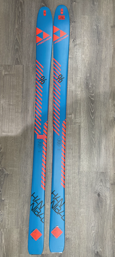 New Unisex Fischer 183 cm Alpine Touring HANNIBAL 96 Skis With Bindings