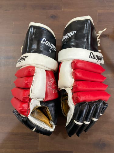 Vintage Cooper Hockey Gloves