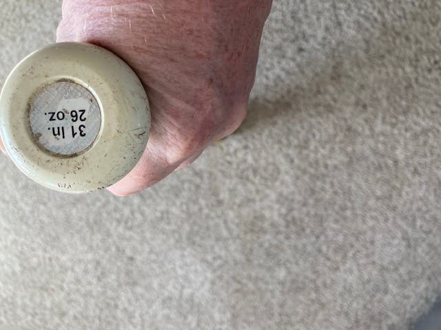 Used USSSA Certified Combat Alloy Vigor Bat (-5) 26 oz 31"