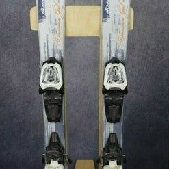 NORDICA CINNAMON SKIS SIZE 120 CM WITH MARKER BINDINGS