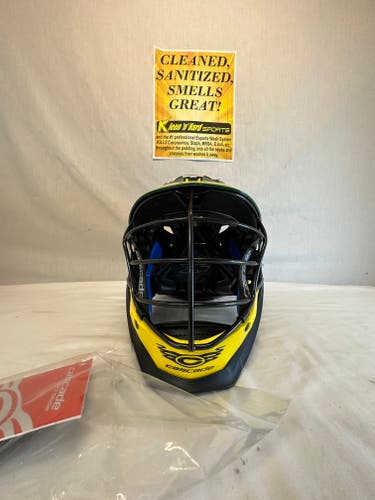 New Player's Cascade XRS Green/Canary Yellow OSFM Helmet