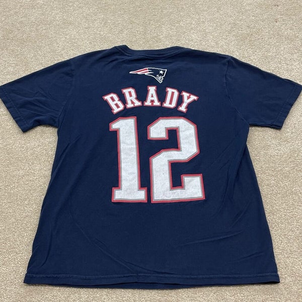 Tom Brady Youth New England Patriots Blue Jersey