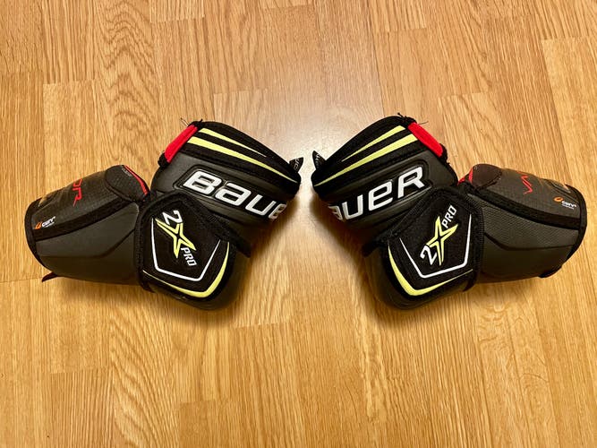 Used Large Bauer VAPOR 2X PRO Elbow Pads