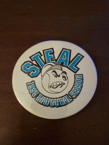 Johnstown Steal 1995 Inaugural Season Button