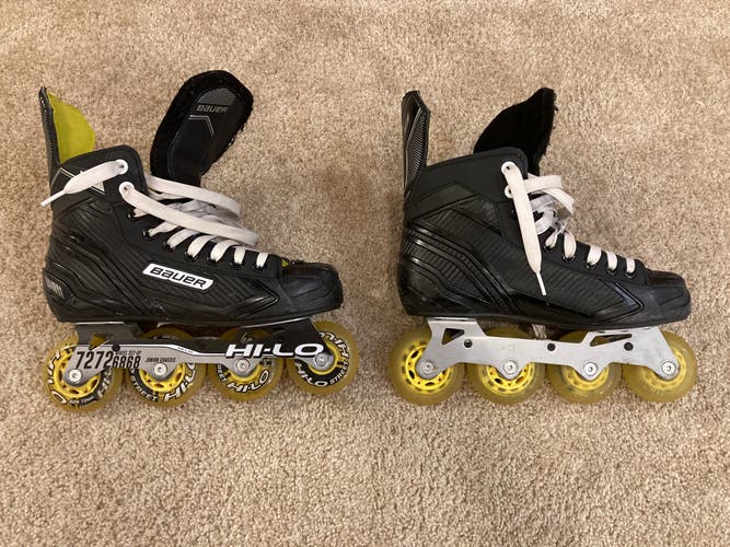 Used Bauer Regular Width Size 5 RS Inline Skates