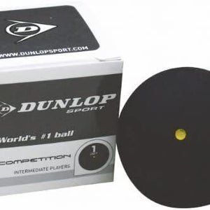 DUNLOP Competition Squash Ball Squash Ball Box 12