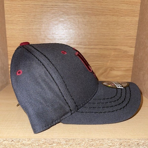 Louisville Cardinals NCAA Zephyr Black One Size Stretch Fit Hat Cap