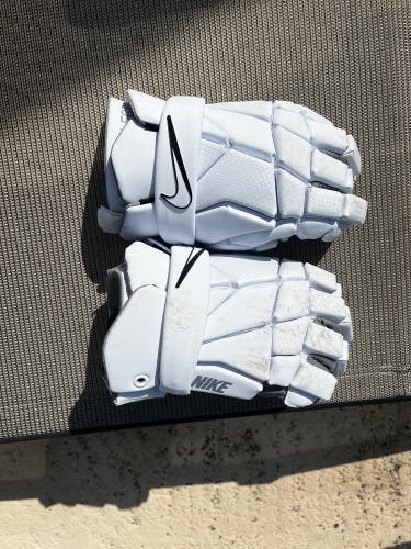Used Nike large Vapor Elite Lacrosse Gloves