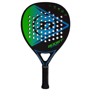 Dunlop Boost Attack Padel Racket - Black/Green/Blue