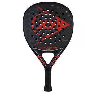 Dunlop Aero-Star Pro Padel Racquet - Black/Red