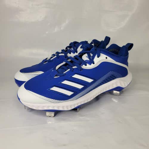 New Adidas ICON 6 Navy White Bounce Cleats Men's Size 13