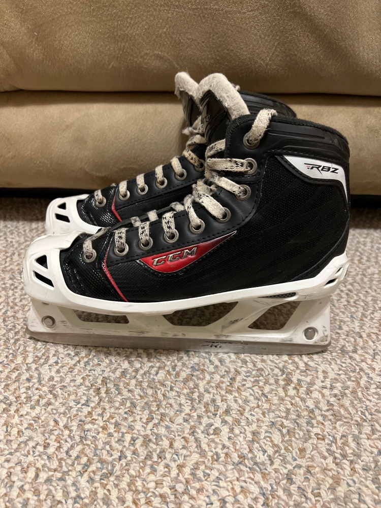 Used CCM Regular Width  Size 4.5 RBZ 70 Hockey Goalie Skates