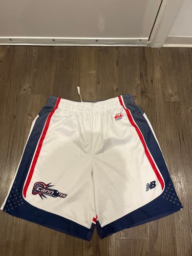 Team Issued Boston Cannons MLL Game Worn Shorts