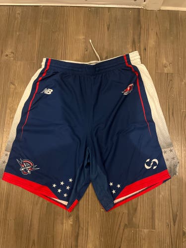 Team Issued Boston Cannons MLL Game Worn Shorts