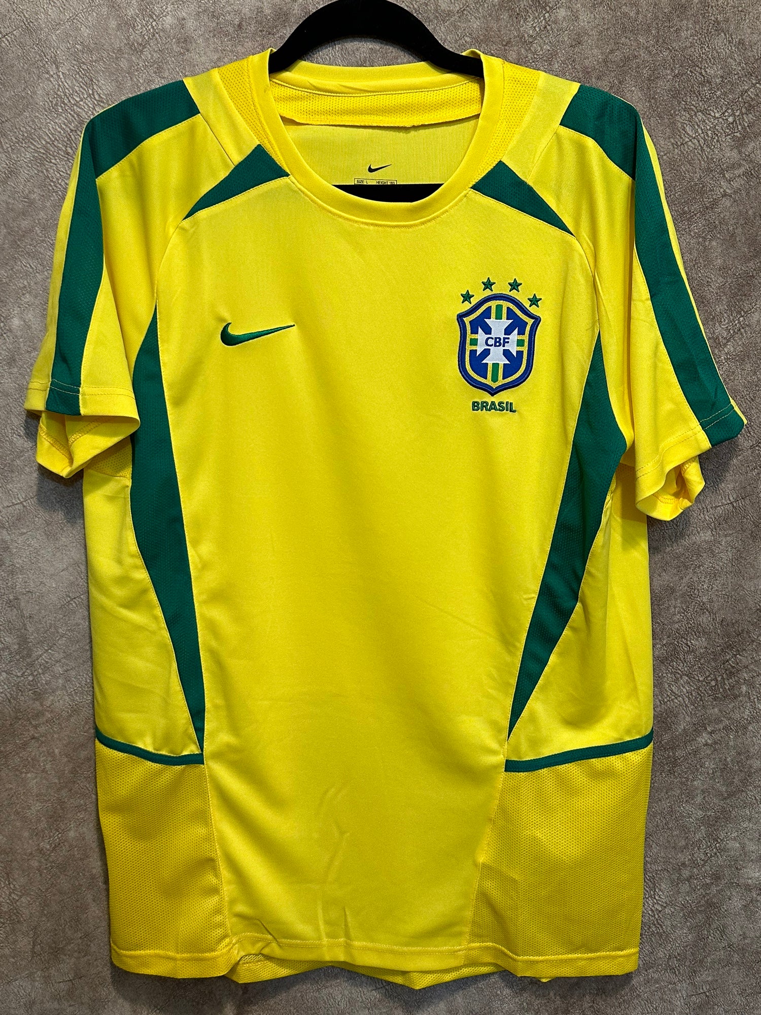 Ronaldo Brazil Away Shirt 2002 - Large