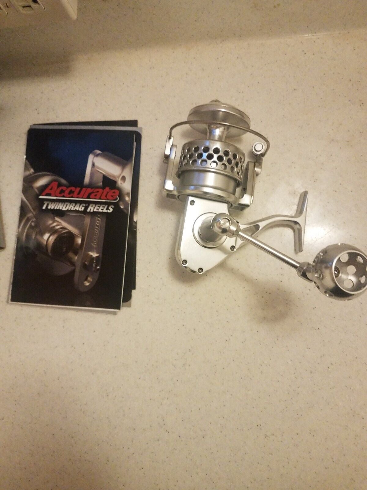 accurate sr 30 best overall saltwater spinning reel ATD Fishing Rod and Combo Left Speed Reel for Versatility ACCURATE TWIN SPINNING REELS