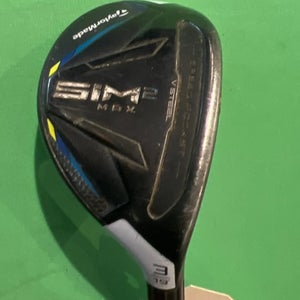 Used Men's TaylorMade Sim 2 Max Right Hybrid 3H