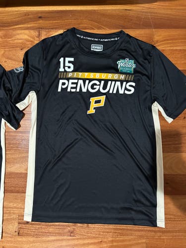 Josh Archibald Pittsburgh Penguins Fanatics Authentic Pro Locker Room Shirt Medium Team Player Issue