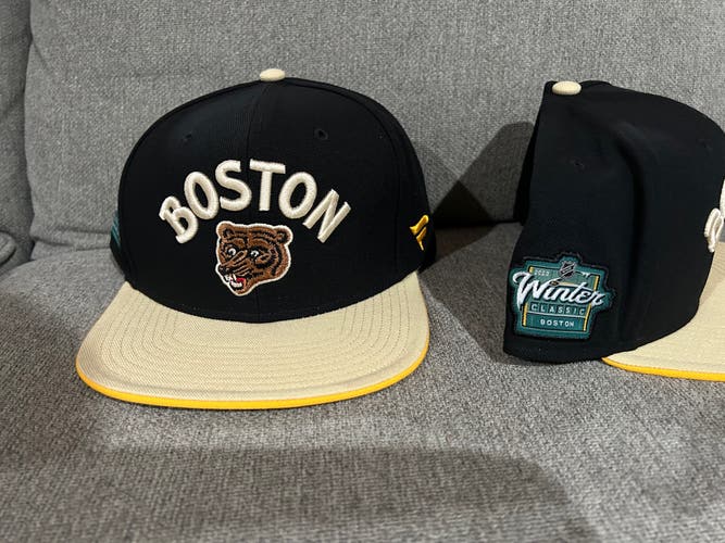 Nick Foligno 2023 WC Boston Bruins Fanatics Authentic Pro Locker Room Player Team Issue Hat