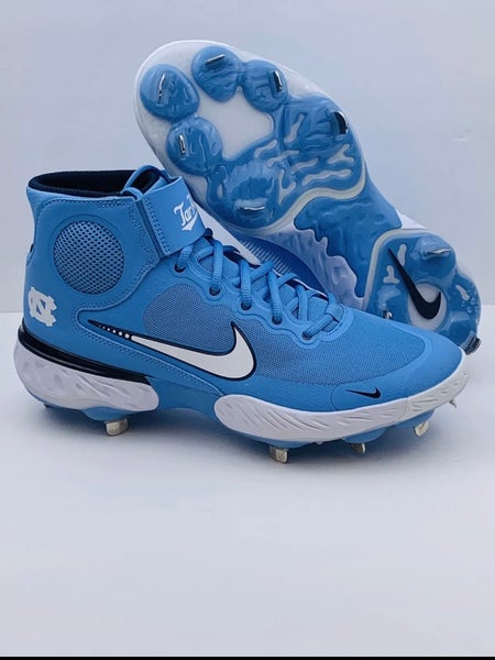 UNC OW Nike Alpha Huarache Elite 3 Low Cleats 13