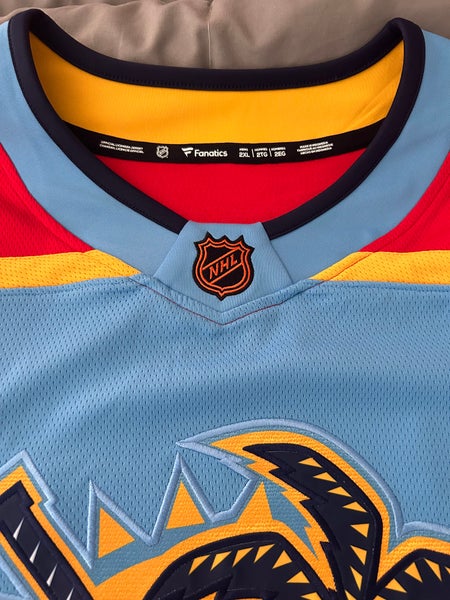 RARE BRAND NEW Reverse Retro Florida Panthers Blue Alternate 3rd