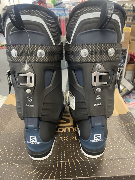 brand New $599 size 26 SALOMON QST PRO 100 Ski Boots