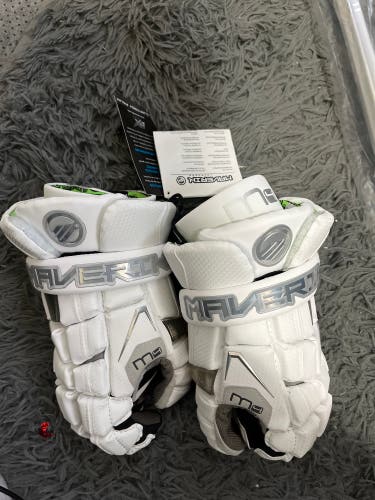 Brand New Player's Maverik large M4 Lacrosse Gloves
