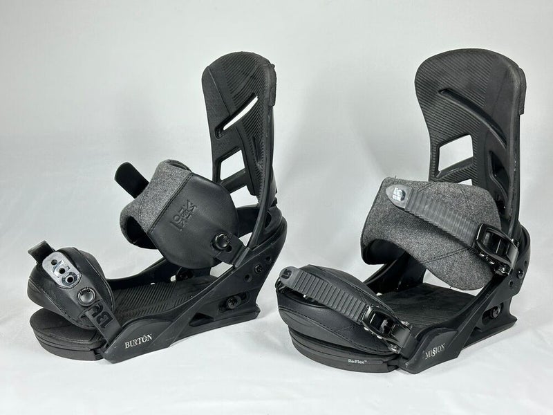 Size M (8-11) Burton Mission Mens Snowboard Bindings #286